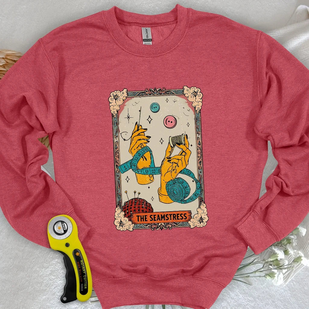 Tarot Card Seamstress Sweatshirt
