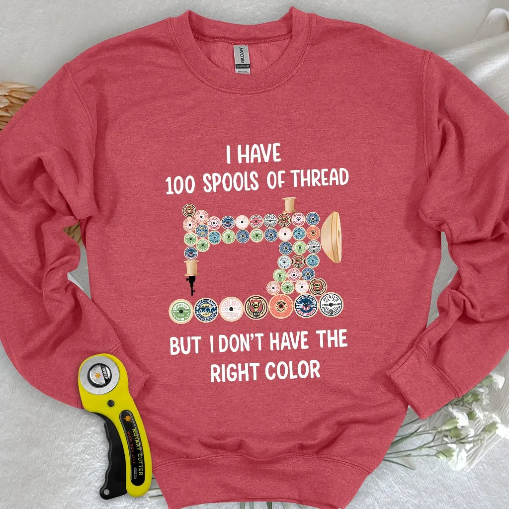 Threadful but Colorless Sweatshirt