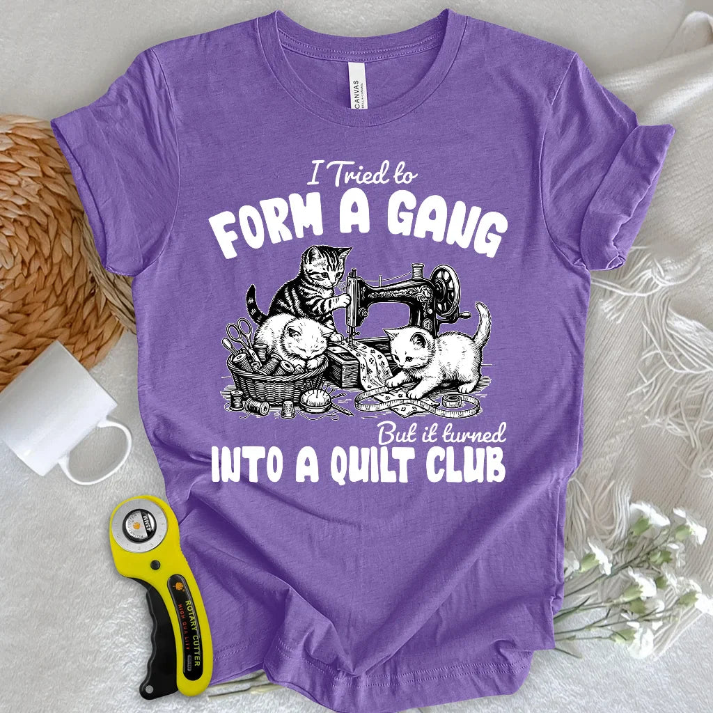A Quilt Club T-shirt