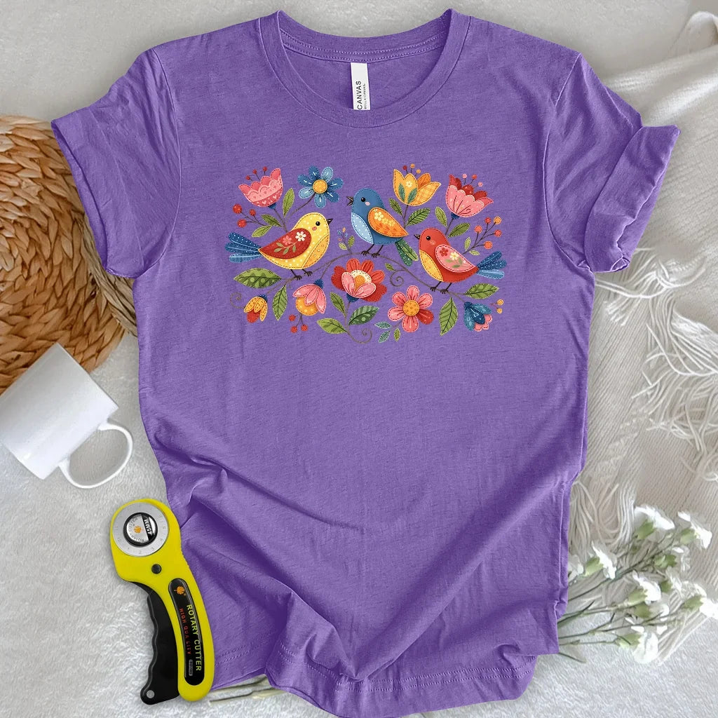 Appliqué Garden T-shirt