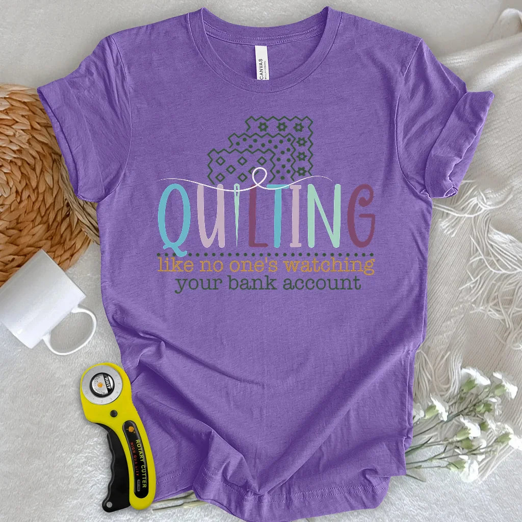 Bank Account? I Bought Fabric T-shirt