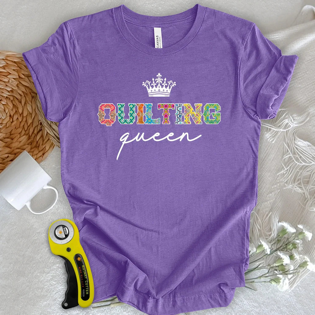 Crowned in Patchwork T-shirt