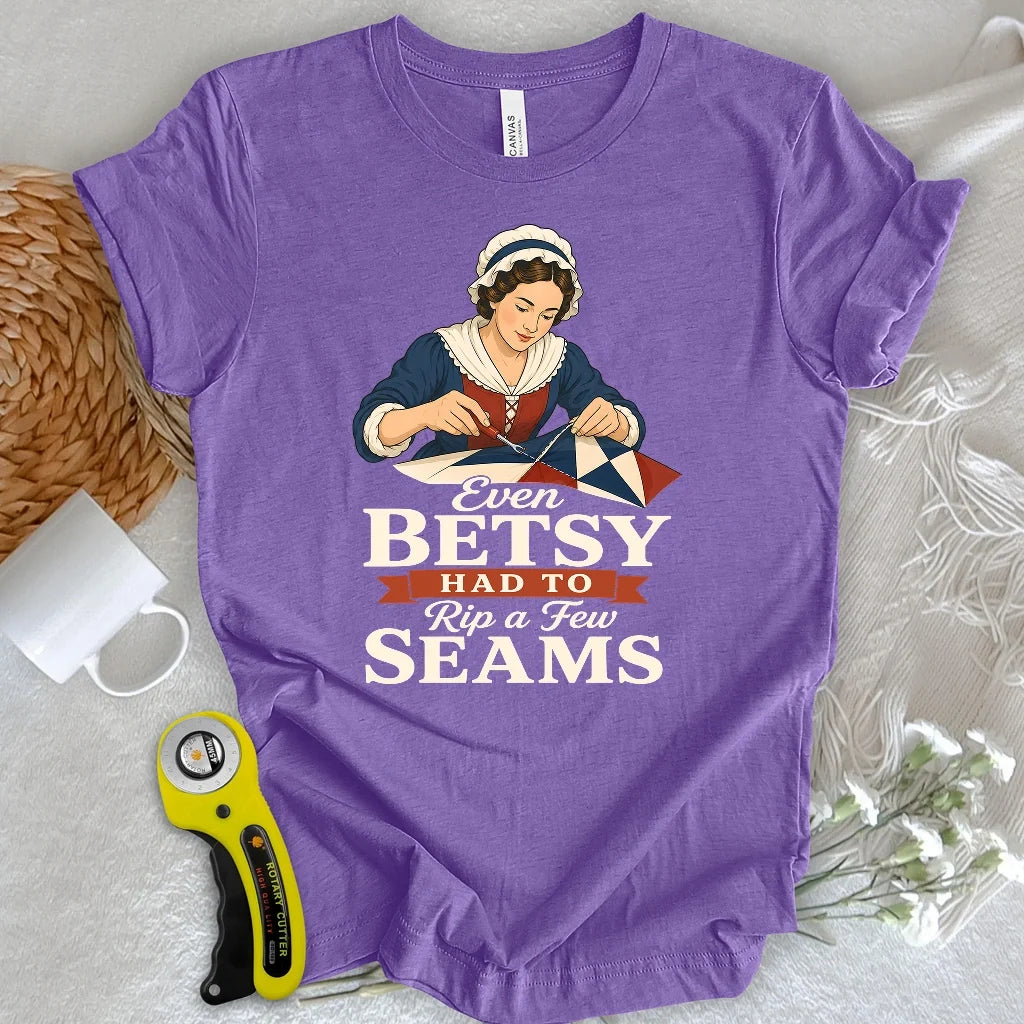 Even Betsy Rips Seams T-shirt