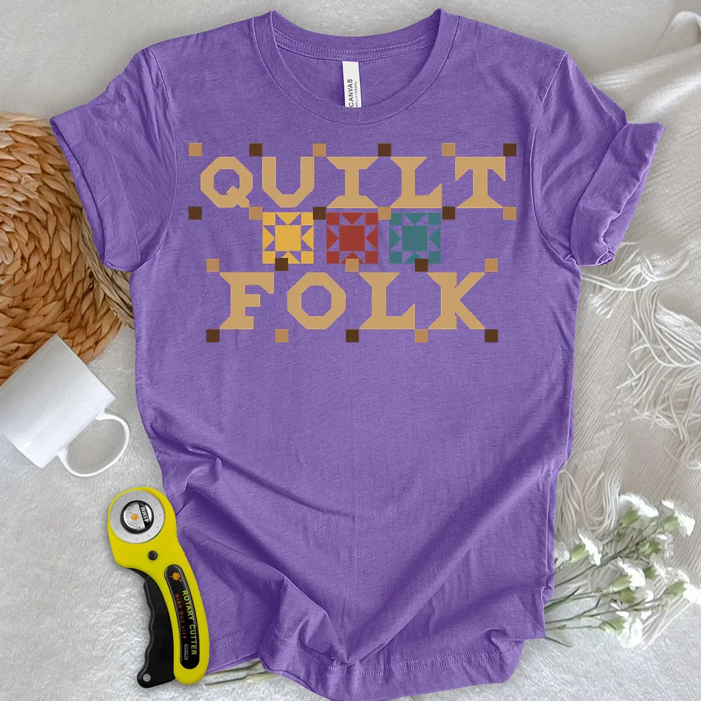 Quilt Folk T-shirt