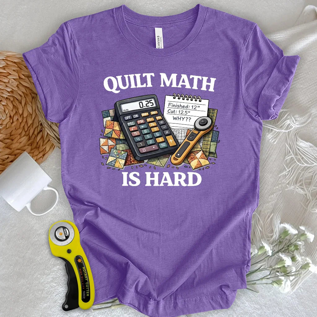 Quilt Math Survivor T-shirt