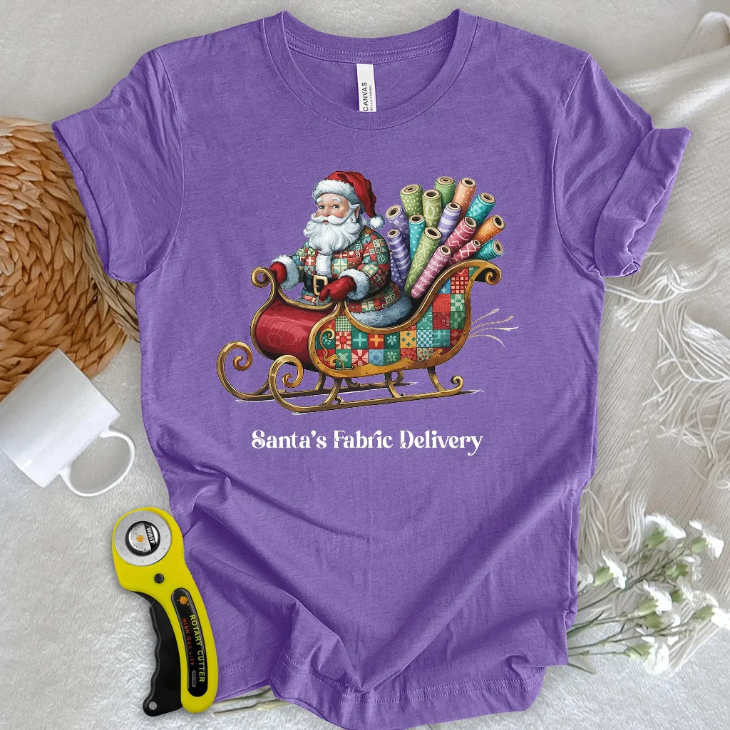 Santa’s Fabric Delivery T-shirt