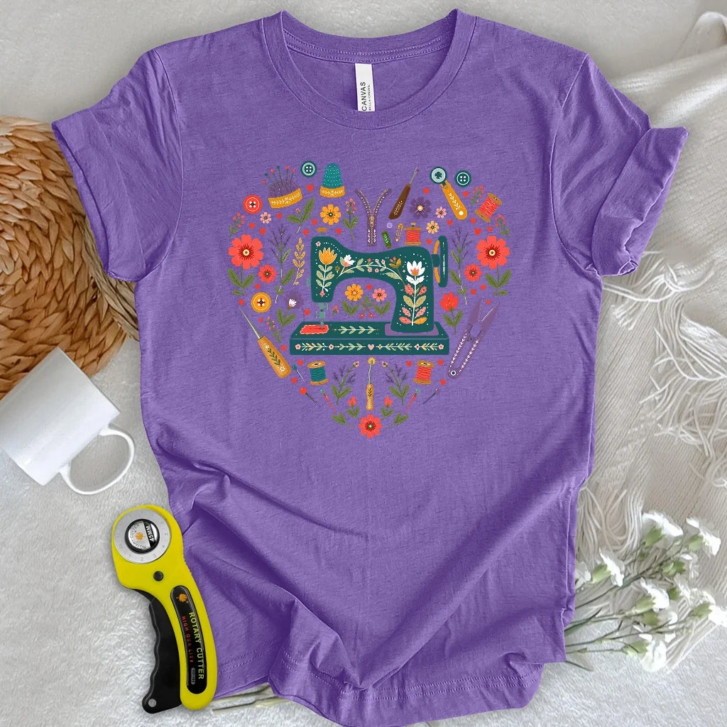 Sewing Heart T-shirt