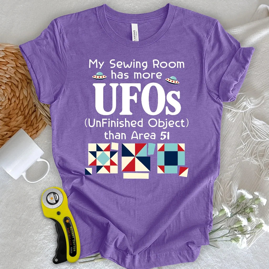 Sewing UFOs T-shirt