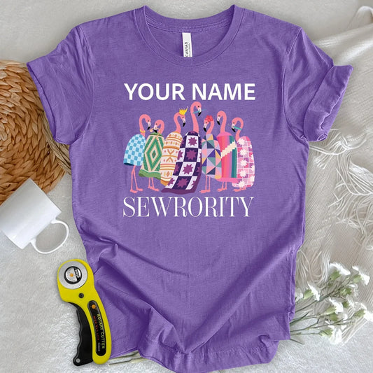 "Custom Name" Sewrority Sisters T-shirt