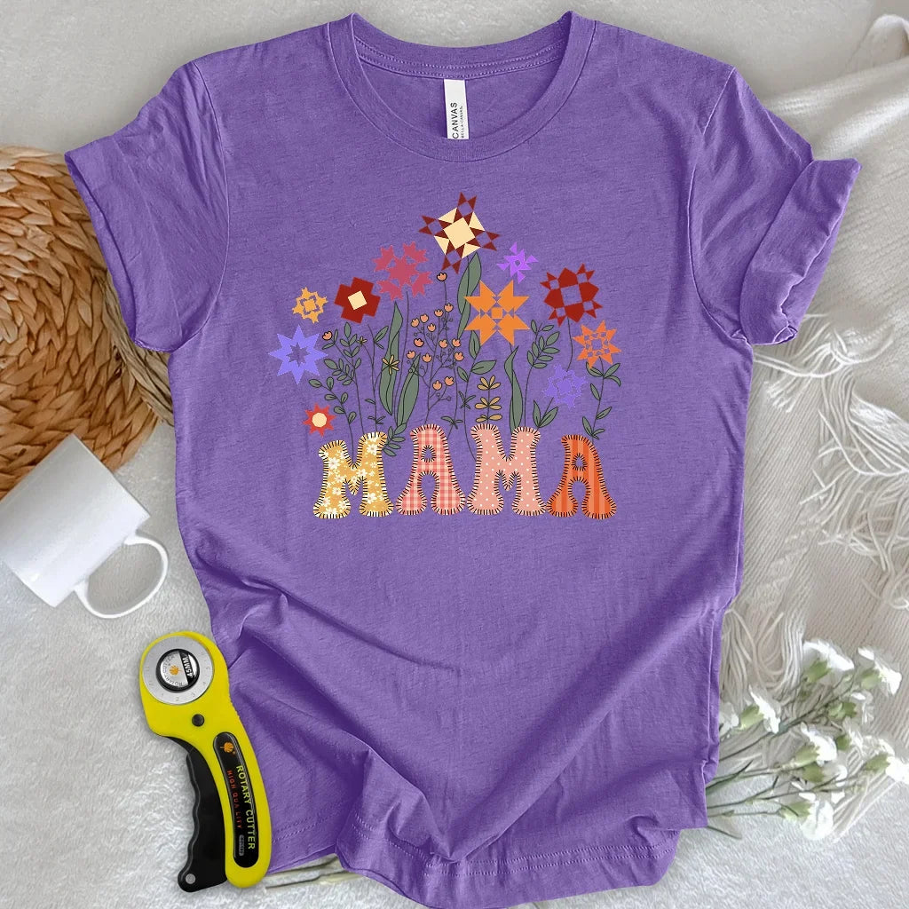 Stitched With Love Mama T-Shirt