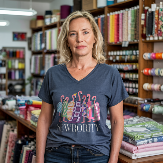 Sewrority Sisters Lady V-neck