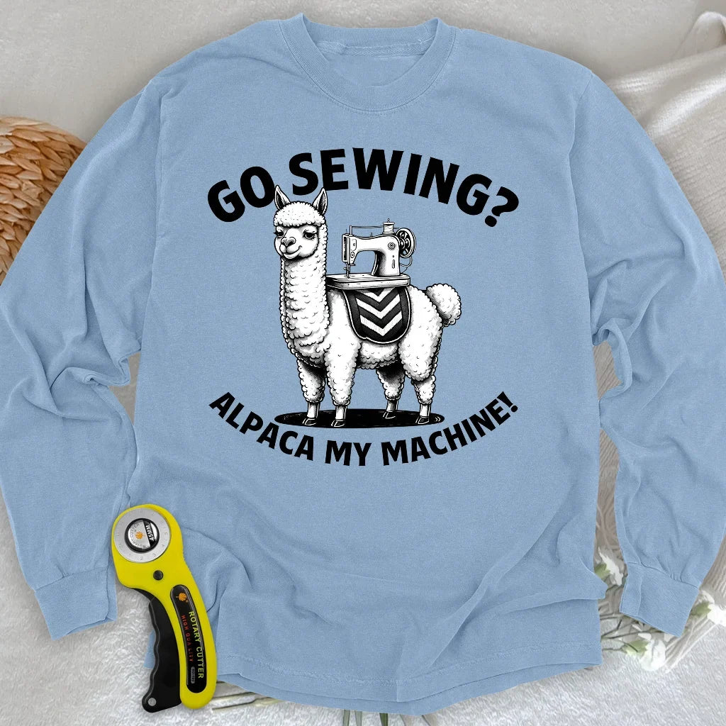 Alpaca Machine Long Sleeve T-shirt