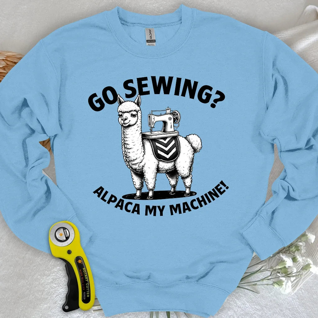 Alpaca Machine Sweatshirt
