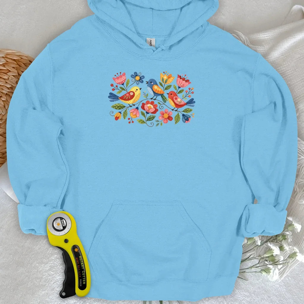 Appliqué Garden Hoodie