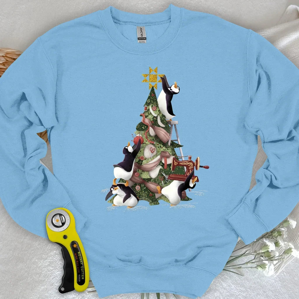 Blizzard Quilt Crew Sweatshirt