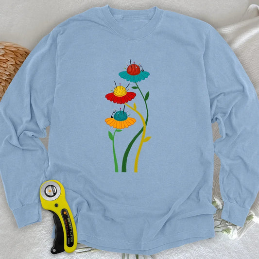 Blooming Pin Cushions Long Sleeve T-shirt