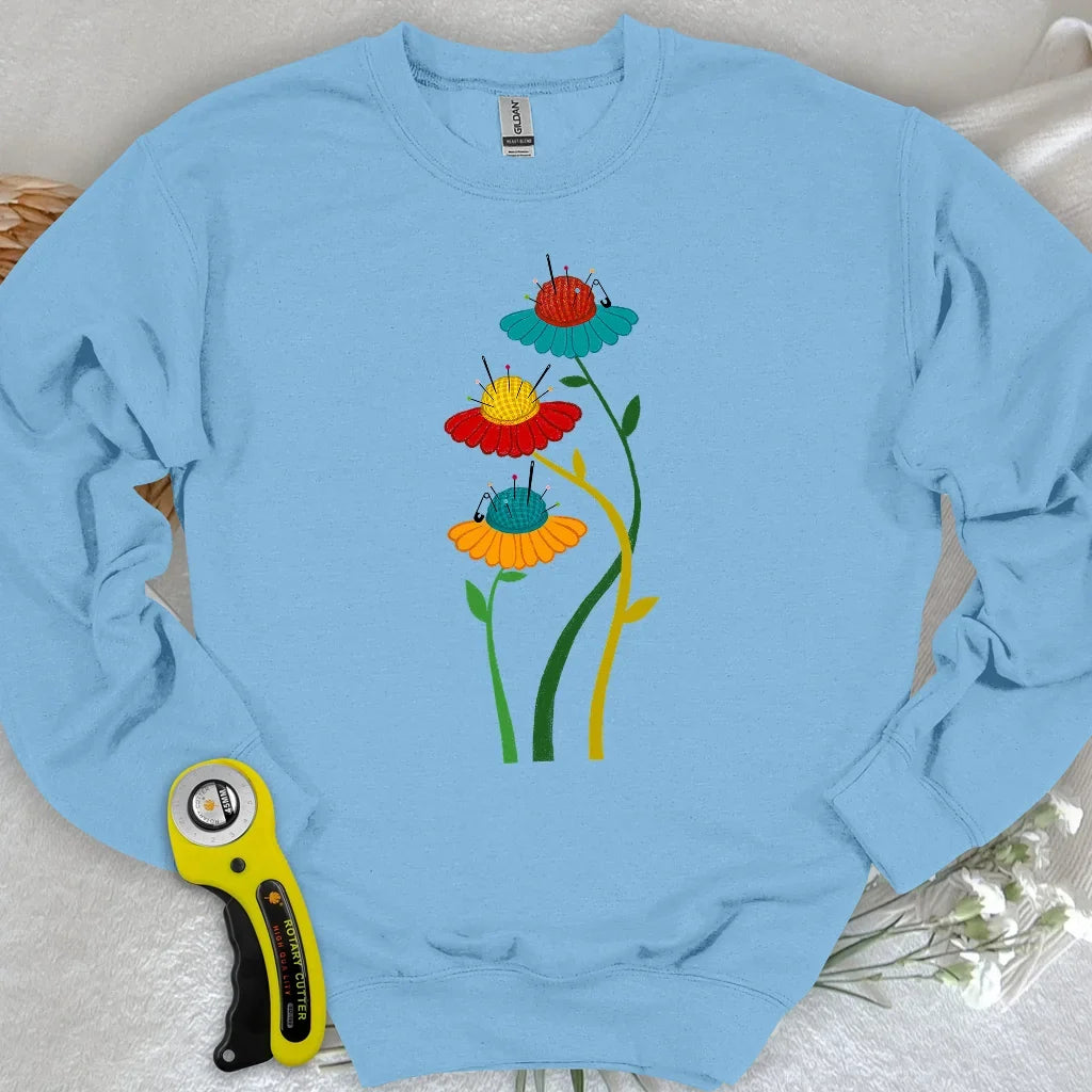 Blooming Pin Cushions Sweatshirt