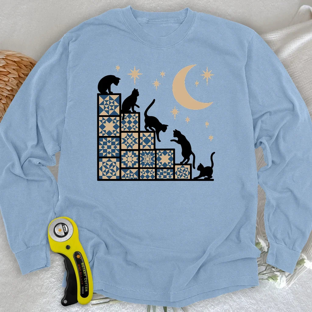 Climbing to the Moon Long Sleeve T-shirt