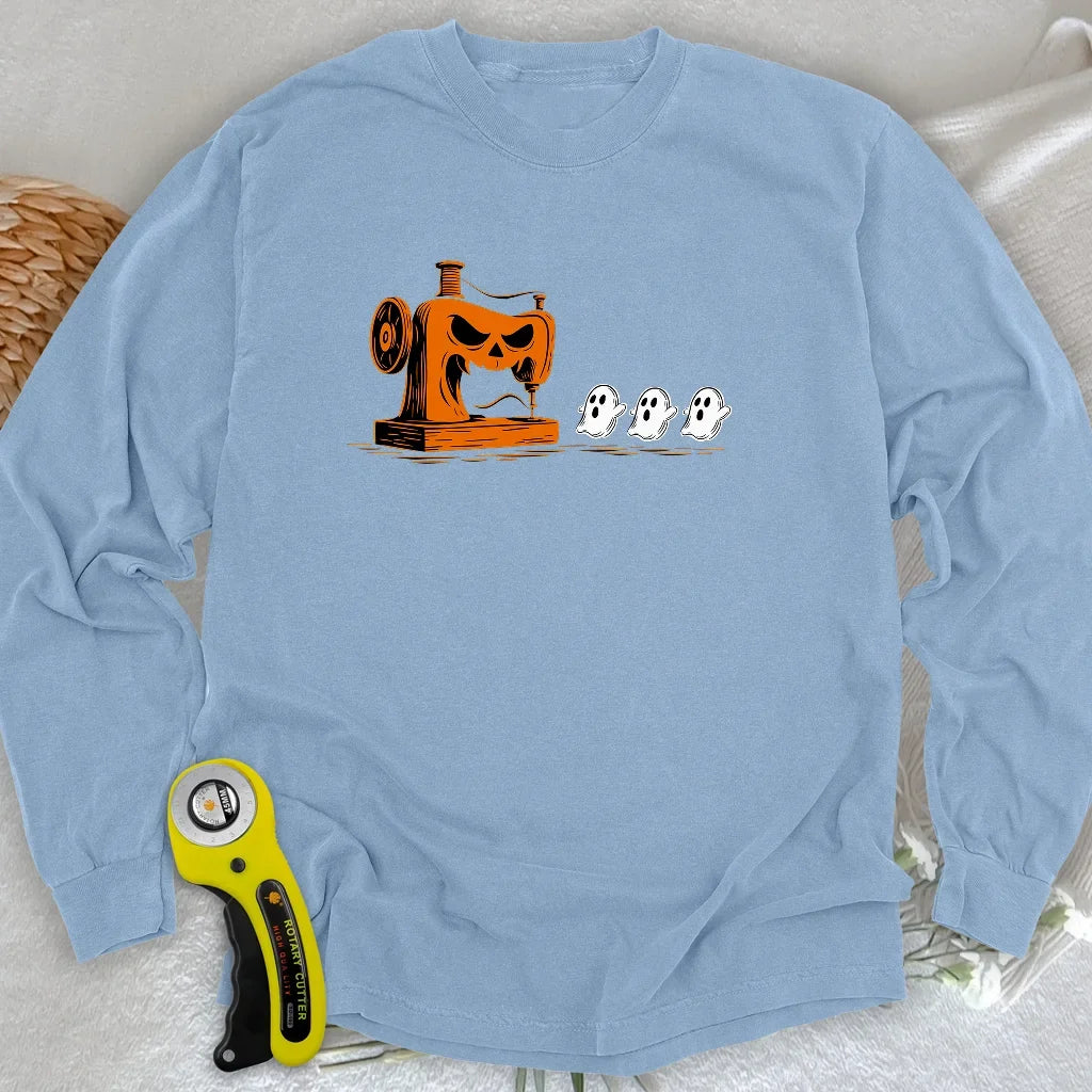 Demon Stitch Machine Long Sleeve T-shirt