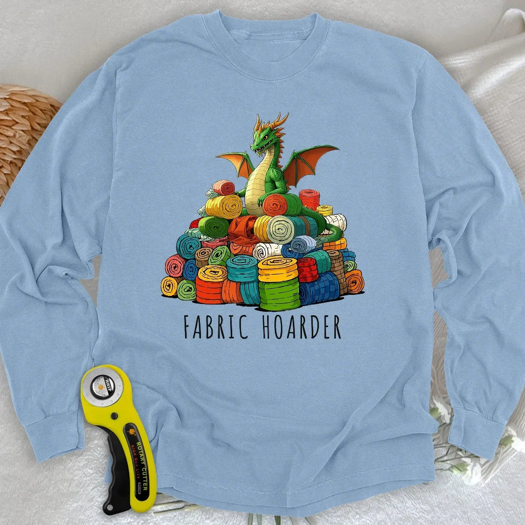 Dragon Fabric Hoarder Long Sleeve T-shirt