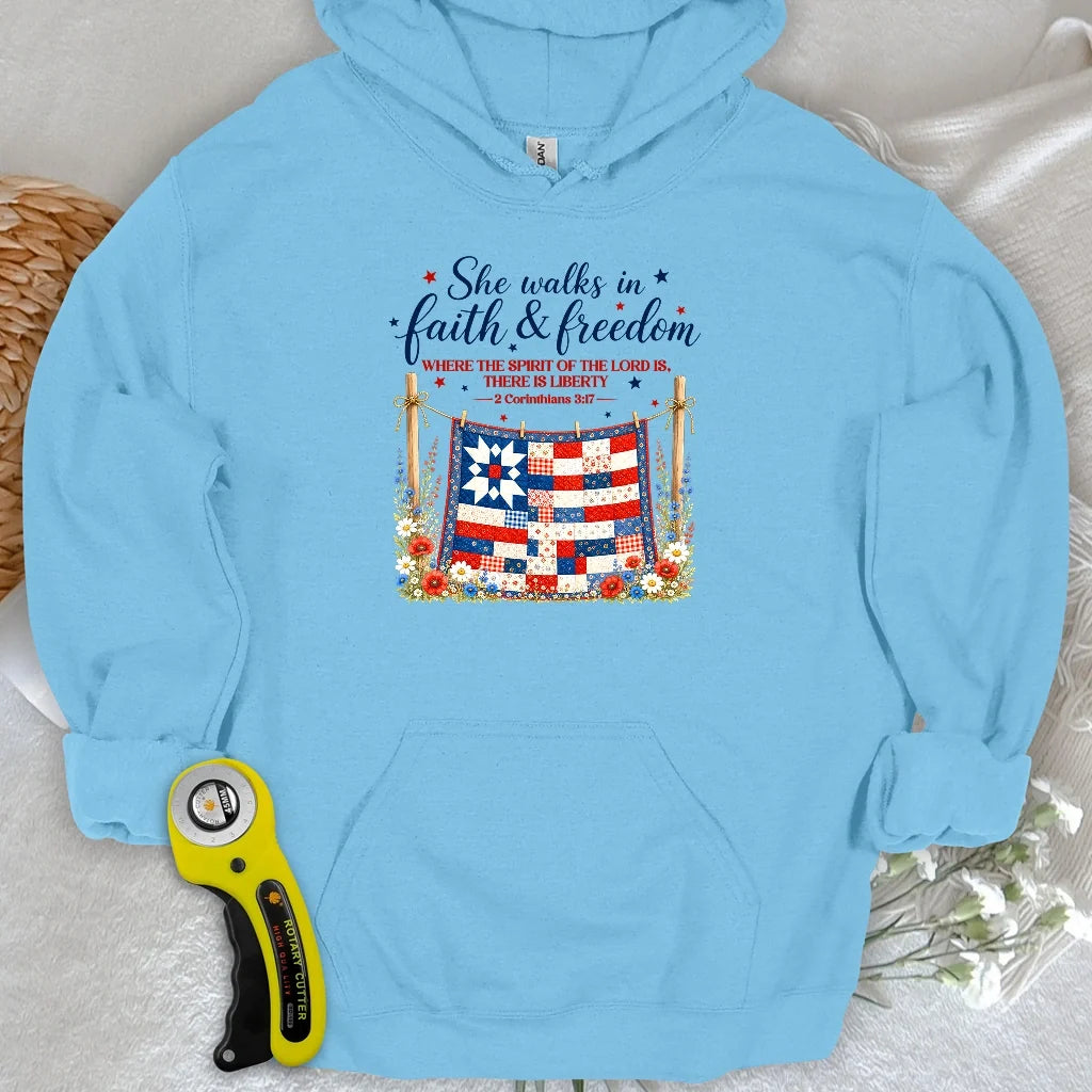 Faithfully Pieced Hoodie