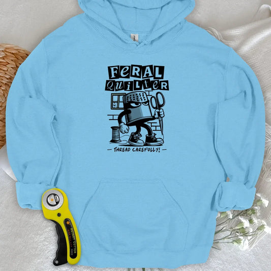 Feral Quilter Hoodie