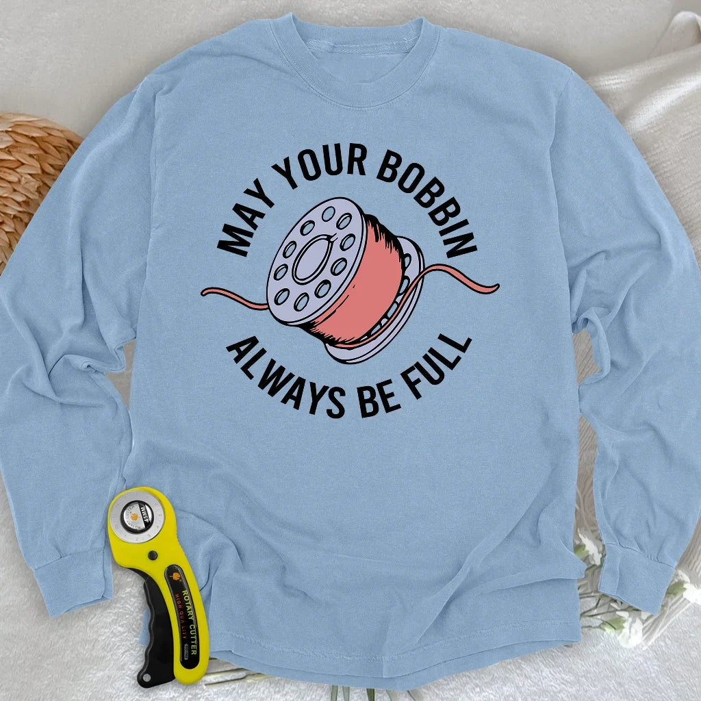 Full Bobbin Blessing Long Sleeve T-shirt