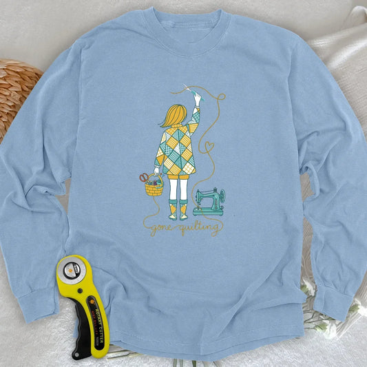 Gone quilting Long Sleeve T-shirt