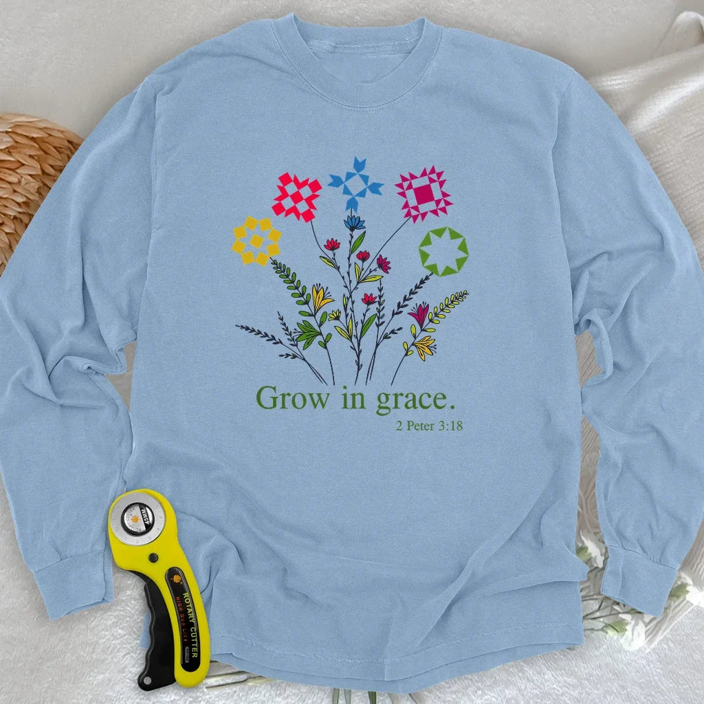 Grow In Grace Long Sleeve T-shirt