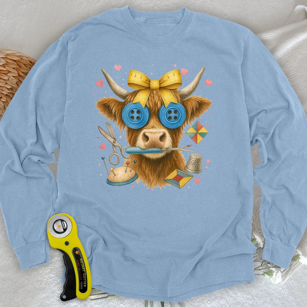 Highland Cow Long Sleeve T-shirt