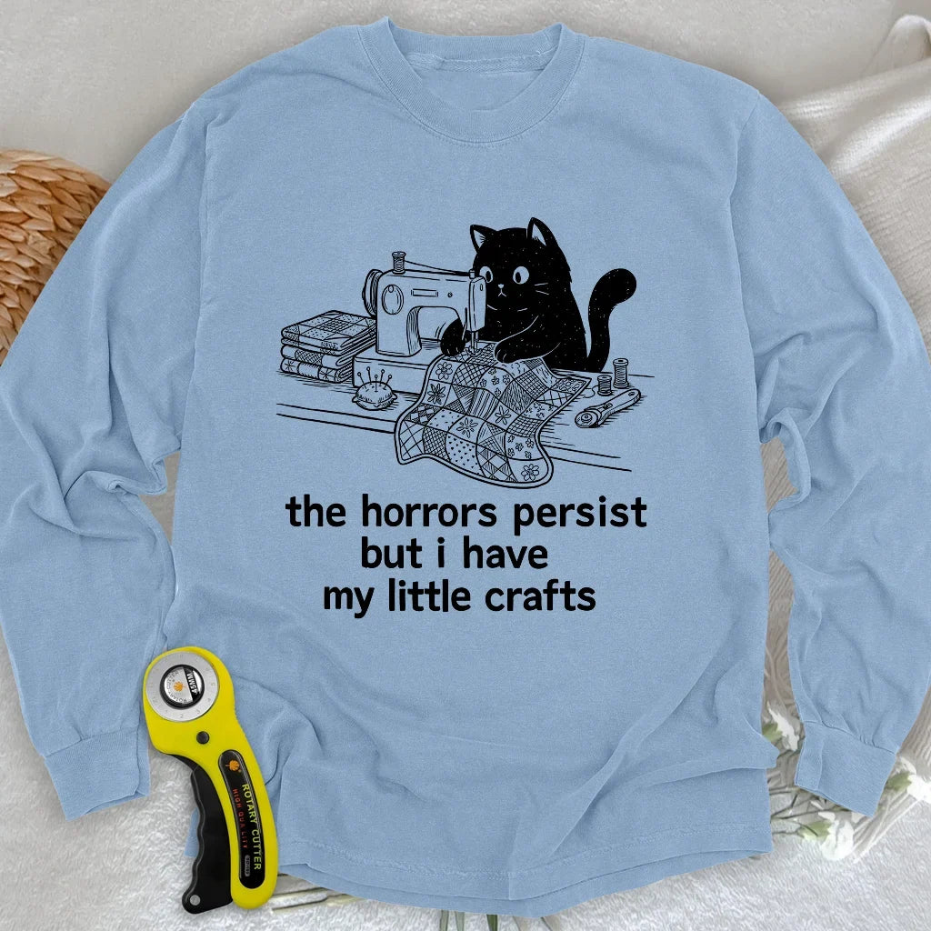 Little Crafts vs. The World Long Sleeve T-shirt