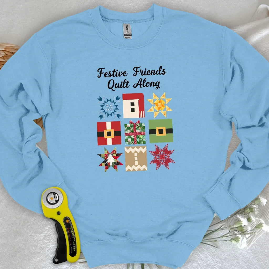 Merry Makers Quilt Sweatshirt