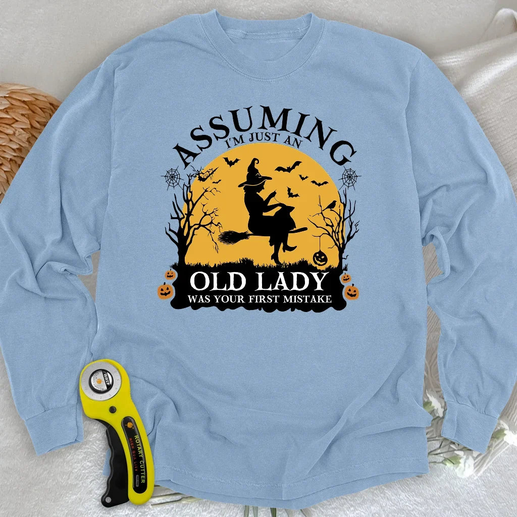 Old Lady Long Sleeve T-shirt