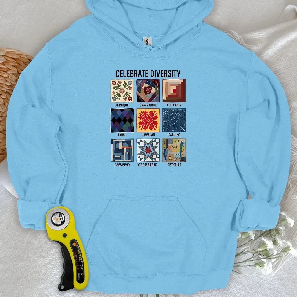 Patchwork Diversity Hoodie