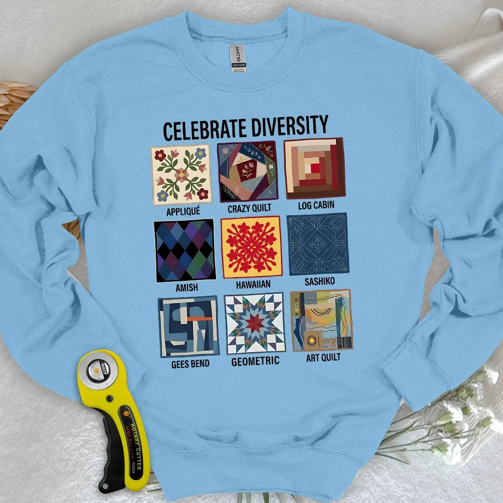 Patchwork Diversity Sweatshirt