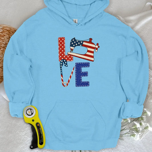 Patriotic Sewist Hoodie