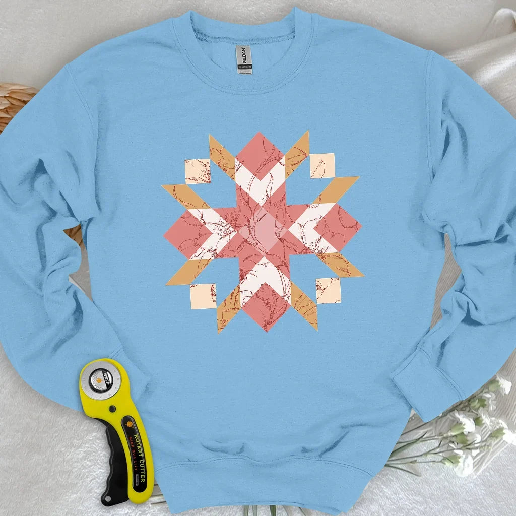 Quilted Botanica Sweatshirt