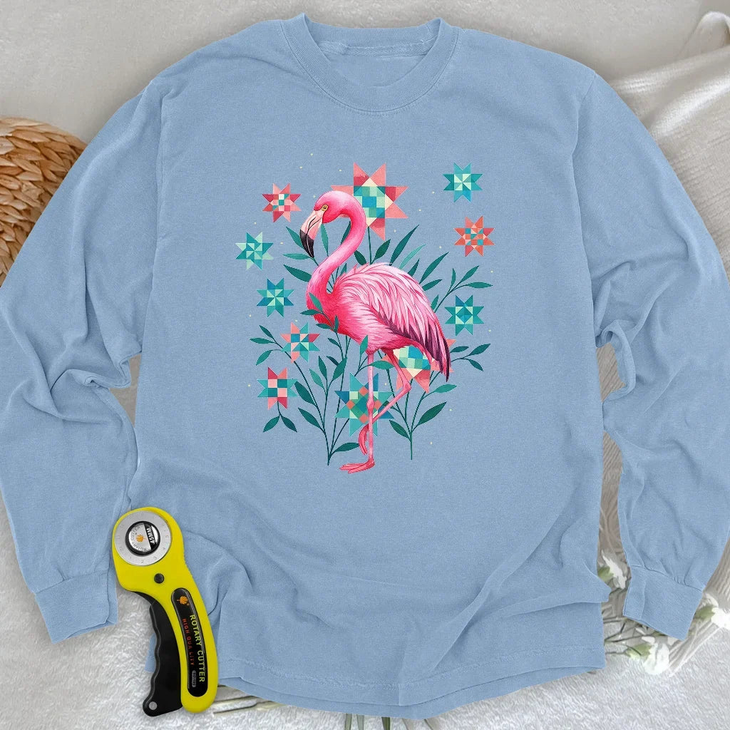 Quilted Garden Long Sleeve T-shirt