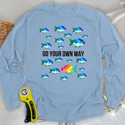 Quilter Individuality Long Sleeve T-shirt