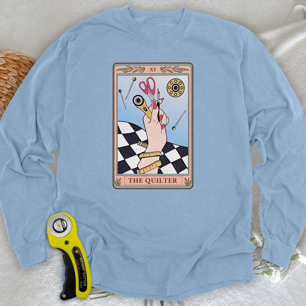 Quilter Tarot Long Sleeve T-shirt
