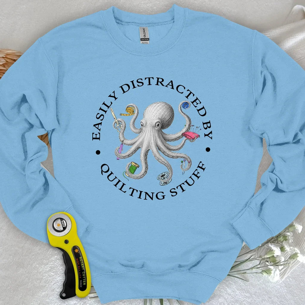 Quiltin Stuff Sweatshirt