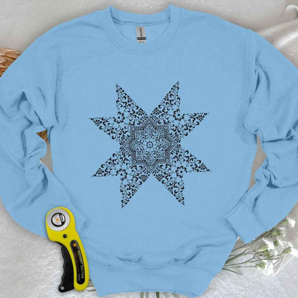 Quilting Mandala Sweatshirt