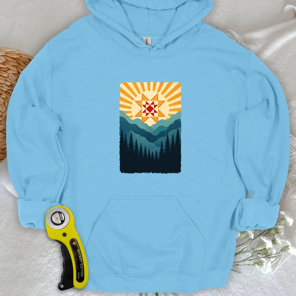 Quilting Sun Hoodie