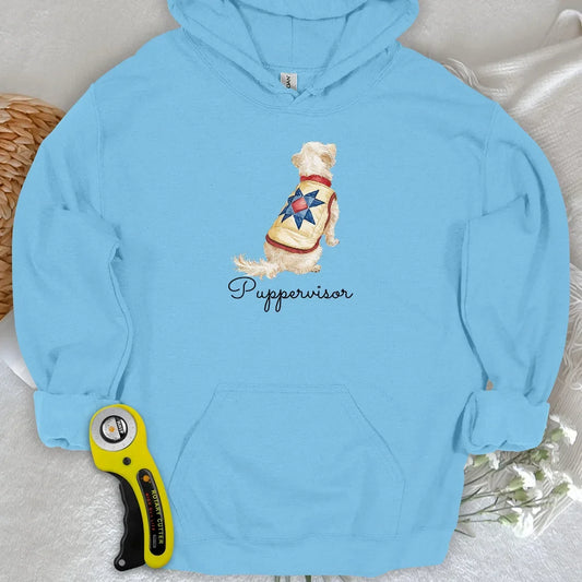 Quilty Pup Star Hoodie