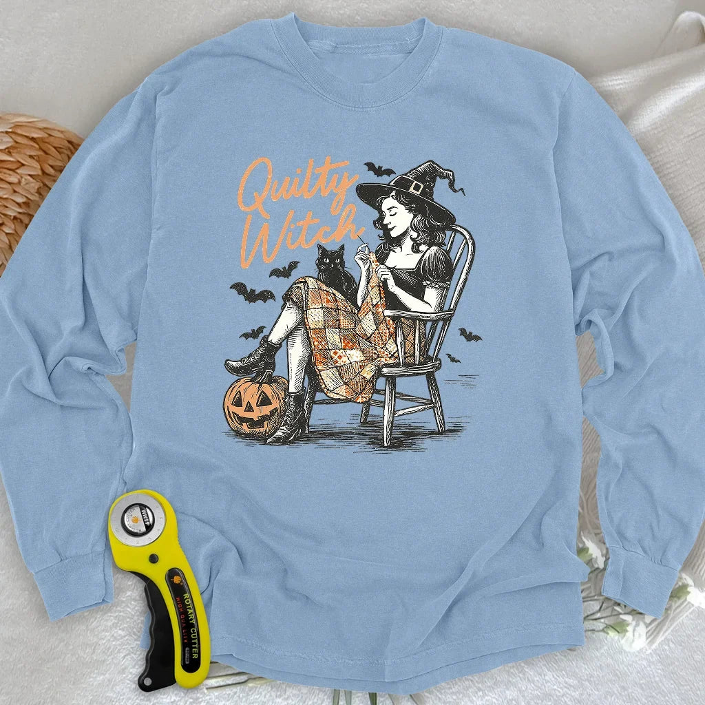 Quilty Witch Long Sleeve T-shirt