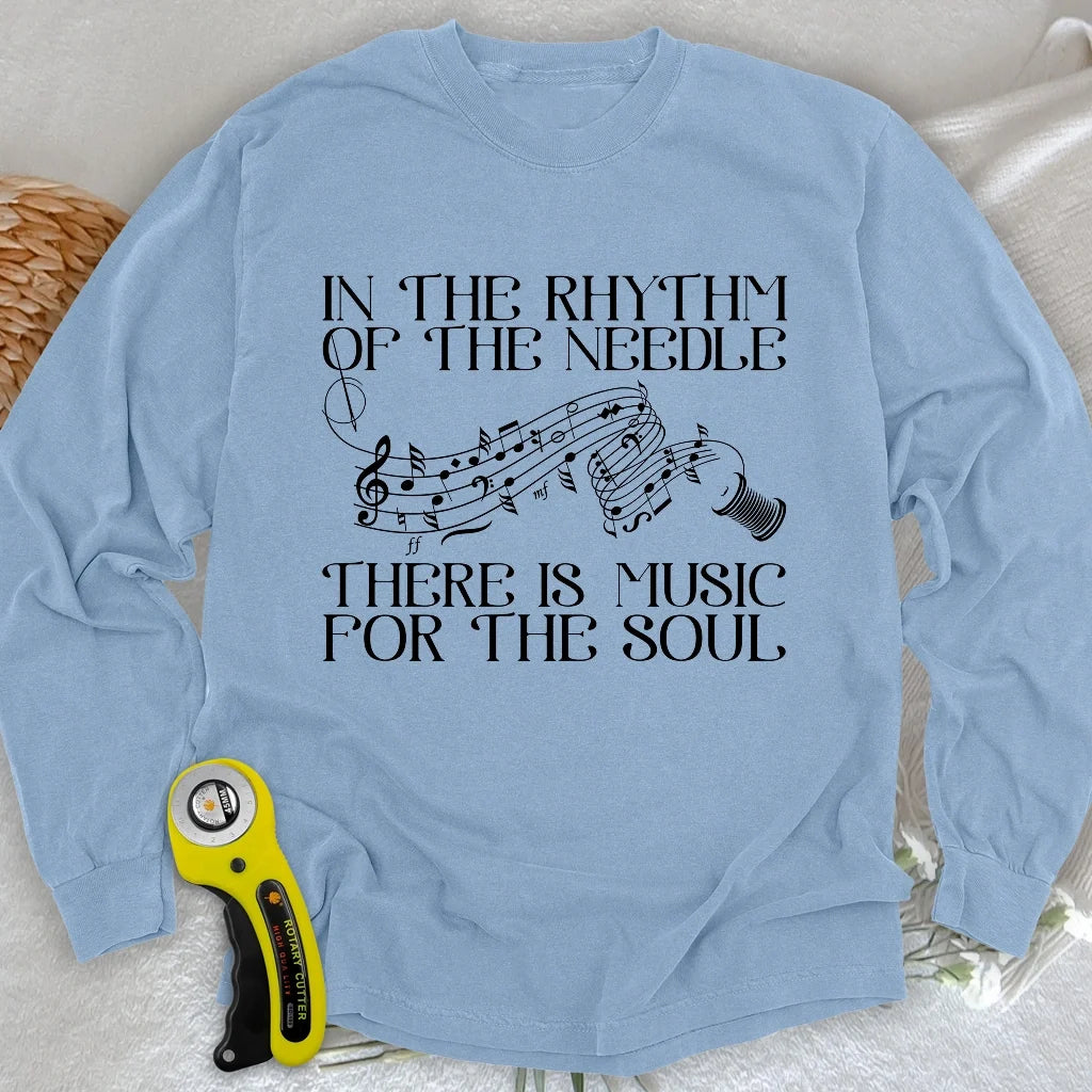 Rhythm Of Needle Long Sleeve T-shirt