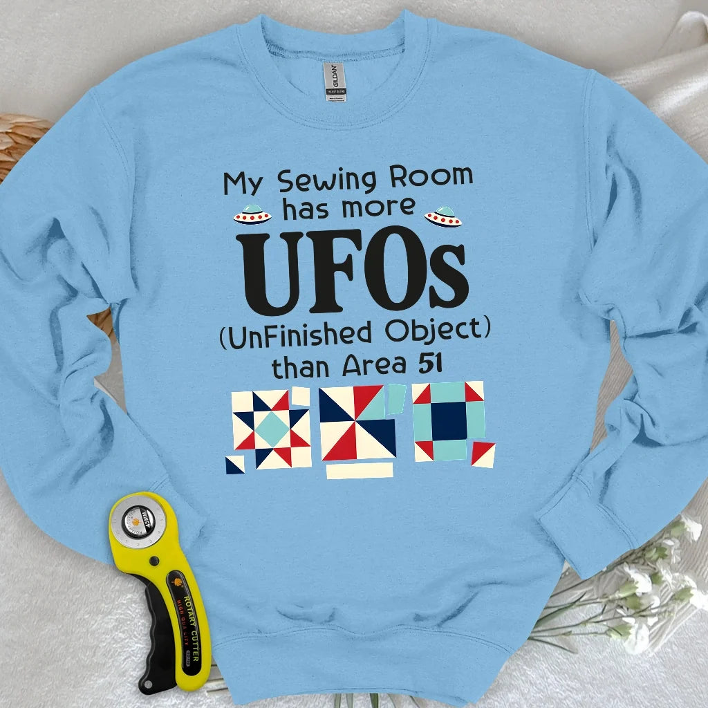 Sewing UFOs Sweatshirt