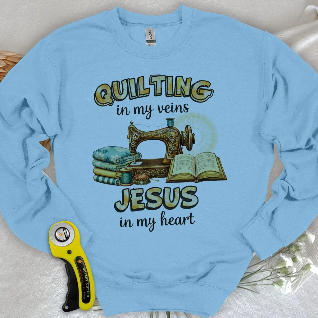 Sewn With Jesus Sweatshirt
