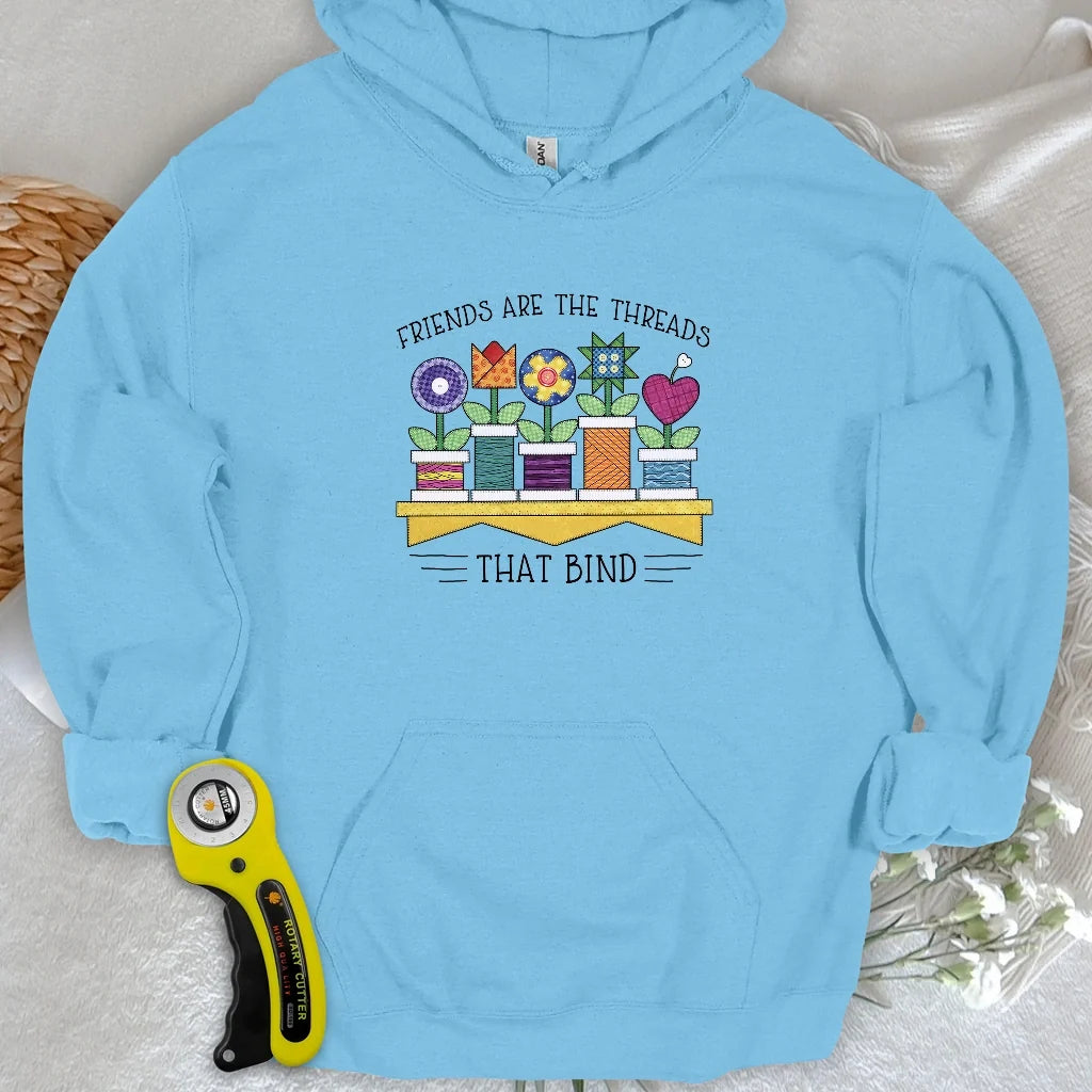Spool Flowers Hoodie