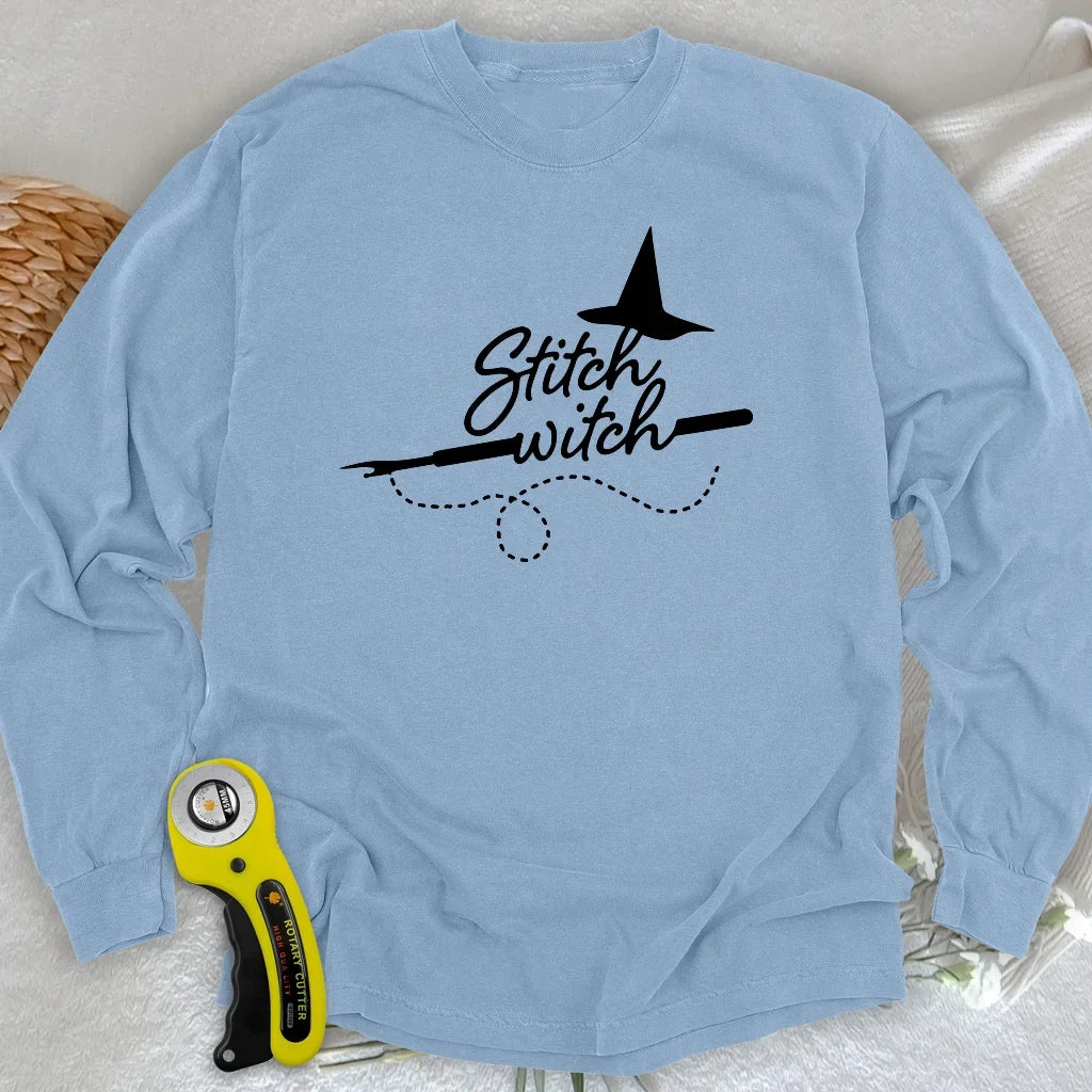 Stitch Witch Long Sleeve T-shirt